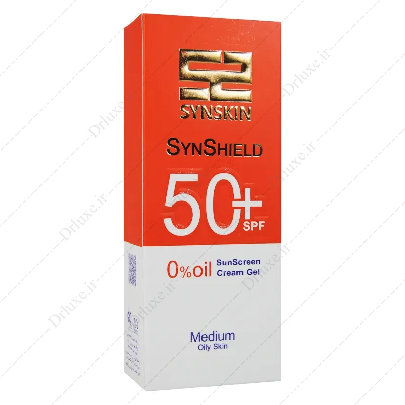 خرید کرم ژل ضد آفتاب SPF 50 پوست چرب Medium ساین اسکین 50 میلی لیتر - دکتر لوکس
